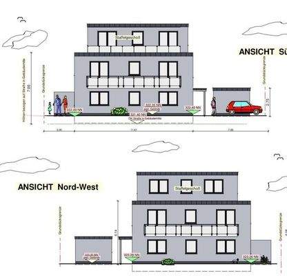 Außenansicht Skizze