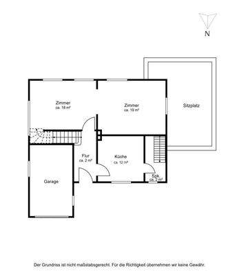 Gästehaus Erdgeschoss