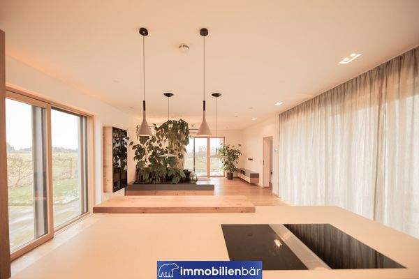 Blick in den Wohnbereich