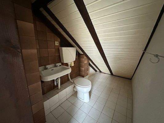 Dachboden WC