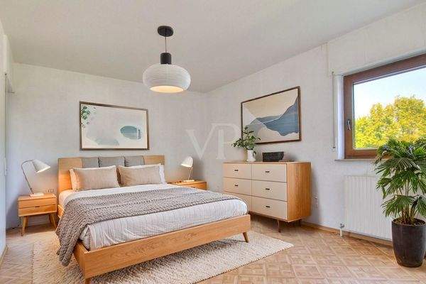 Schlafzimmer - mögliche Möblierung