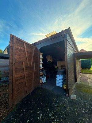 Ansicht Geräte Schuppen