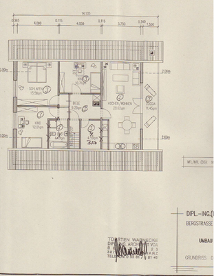 Grundriss Wohnung