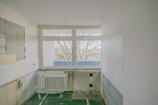 hier war mal ne küche