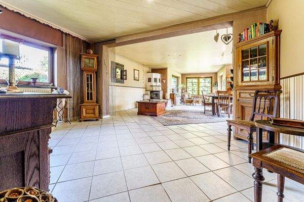 Wohn- und Essbereich.