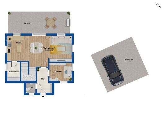 Grundriss Erdgeschoss