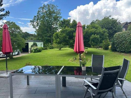 Ausblick in den Garten