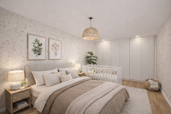 Schlafzimmer (1), virt. Darstellung