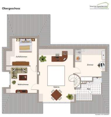 Grundriss, Obergeschoss