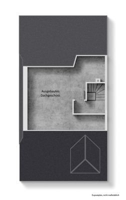 Grundriss Dachboden