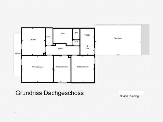 Grundriss Dachgeschoss