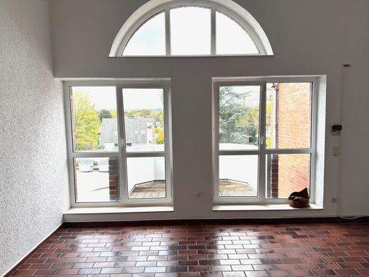 Blick aus dem Wohnzimmer