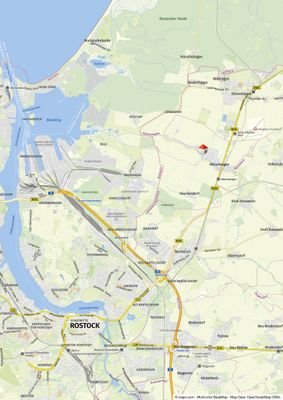 Geolyzer Kartenausschnitt