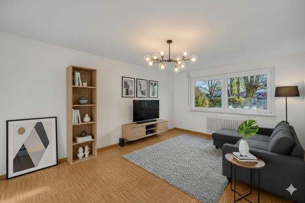 Wohnzimmer Illustration