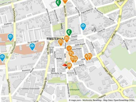 Geolyzer Kartenausschnitt