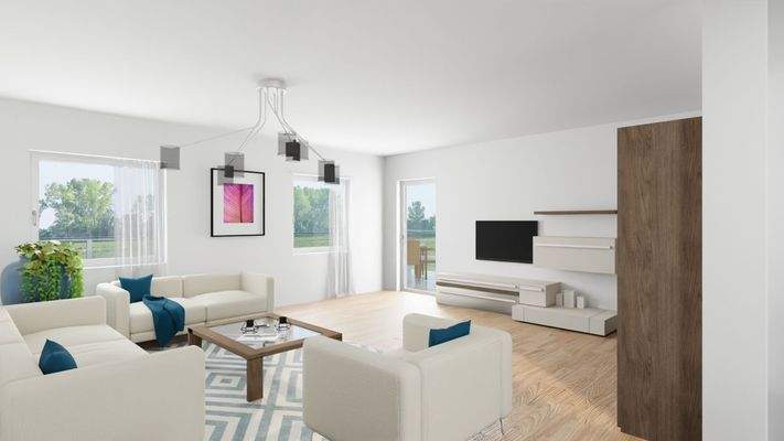 Wohnbeispiel Wohnzimmer 2