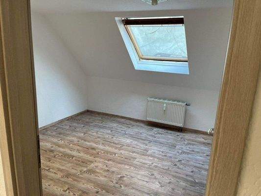 Das Schlafzimmer im DG