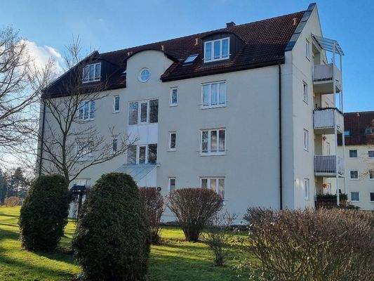 Hausansicht mit Eingang