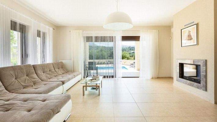 Kreta, Almyrida: Steinvilla mit privatem Pool zu verkaufen