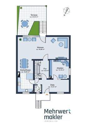 Grundriss Erdgeschoss