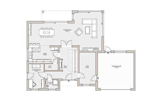 Grundriss Erdgeschoss