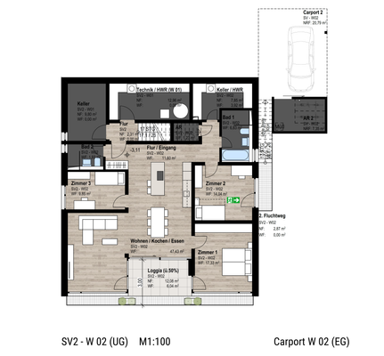 Grundriss - SV02_W02