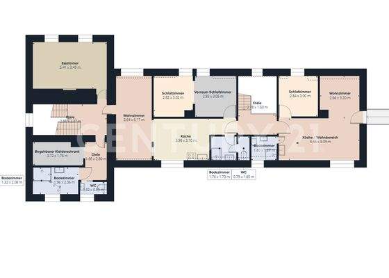 Grundriss Obergeschoss