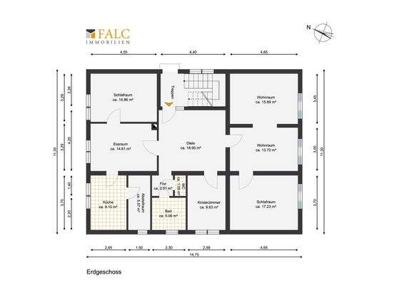 Grundriss Erdgeschoss