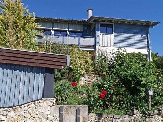 Blick auf die schöne Wohnung