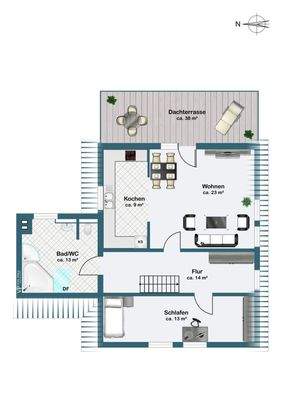 DACHGESCHOSS (Einheit 2)