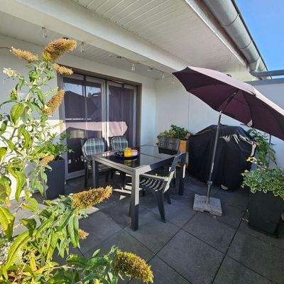 Schöne Dachterrasse