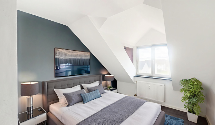 Einrichtungsbeispiel Schlafzimmer