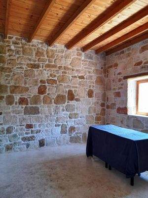 Kreta, Sikia: Drei Häuser auf einem Grundstück mit Meerblick zu verkaufen