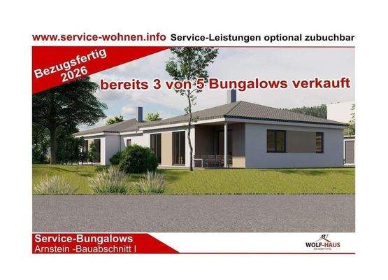 Arnstein Bungalows Seniorenbungalow barrierefrei 