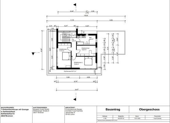 Grundriss Obergeschoss
