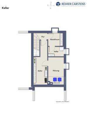 Lärchenweg 6, Rickert Grundriss Keller