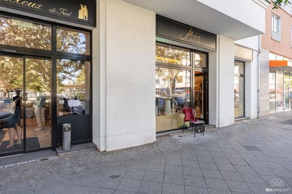 Die Schaufensterfront