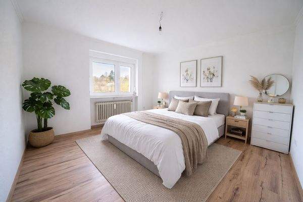 Schlafzimmer (visualisiert)