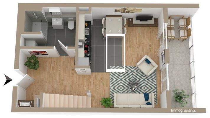 Grundriss Obergeschoss