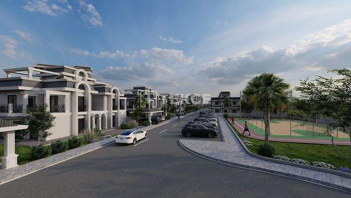 Real Estate near Sea with Community Pool in North Cyprus İskele