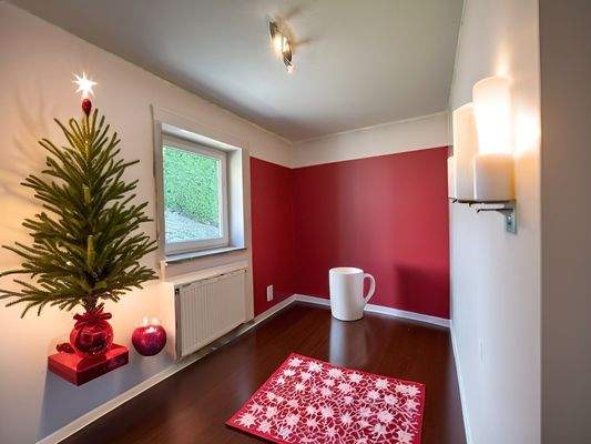 So könnte das Zimmer im Obergeschoss aussehen (KI generiert)