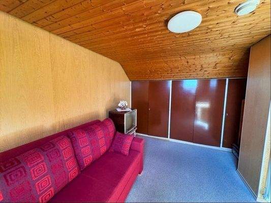 Zimmer im Dachgeschoss