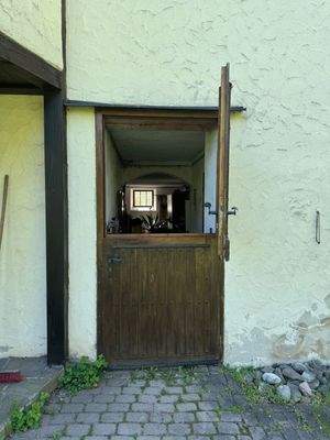 Eingang zum Stall
