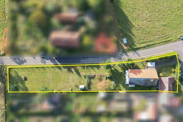 Luftaufnahme Grundstück