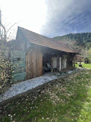 Ansicht Garage / Lagerraum