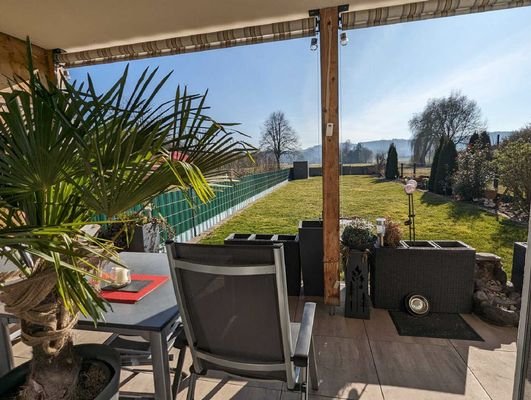 Blick in den Garten