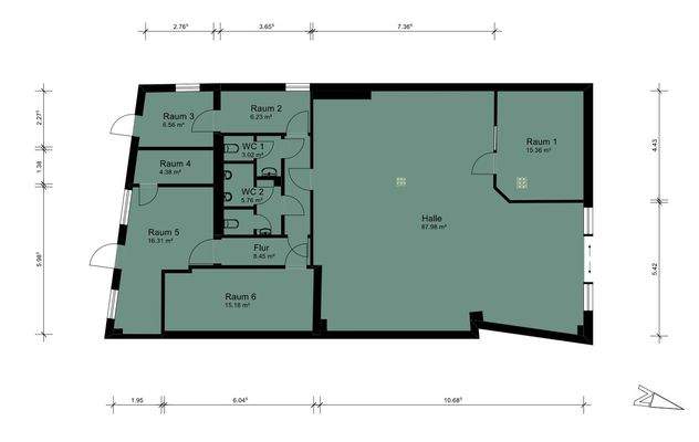 Grundriss Erdgeschoss