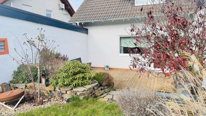 Gemütlicher Terrassenbereich