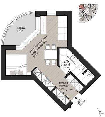 A4 - 1. Obergeschoss