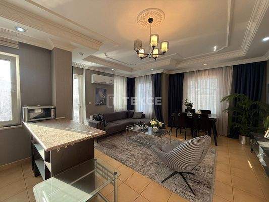 Furnished Apartment Close to the Sea in Alanya